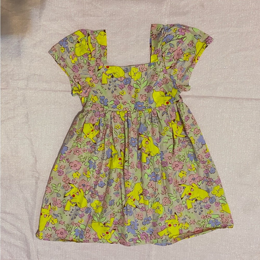 Pokémon Smocked Dress girls S - Picture 5 of 8
